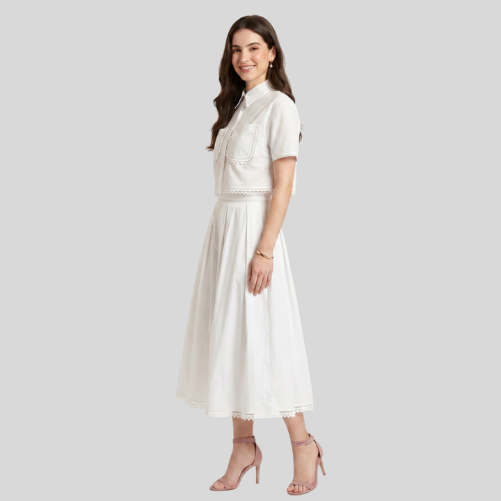 Women’s Elegant Two Piece Trousers Set Slim Fit Stylish