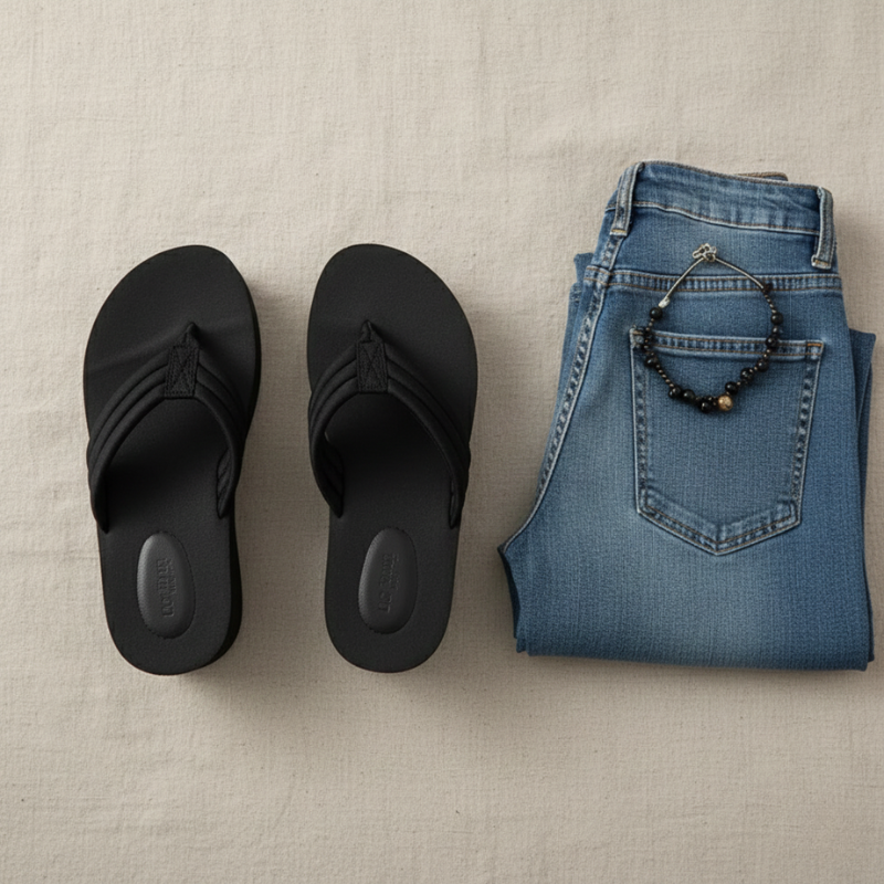 Women’s Stylish Wedge Sandals Toe Loop Casual Summer