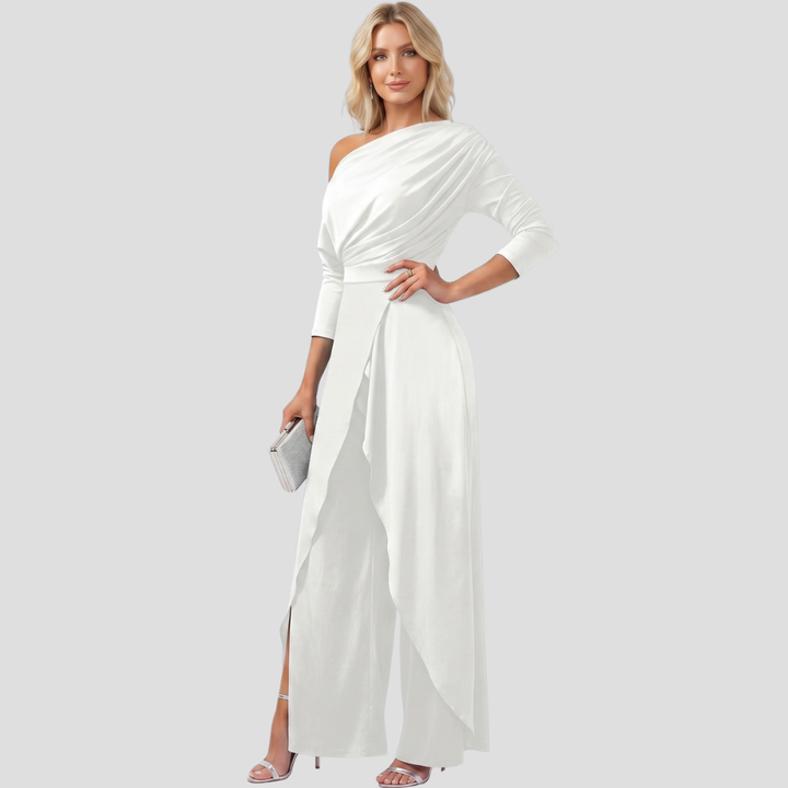 Women’s Elegant Wide Leg Jumpsuit Slim Fit Stylish