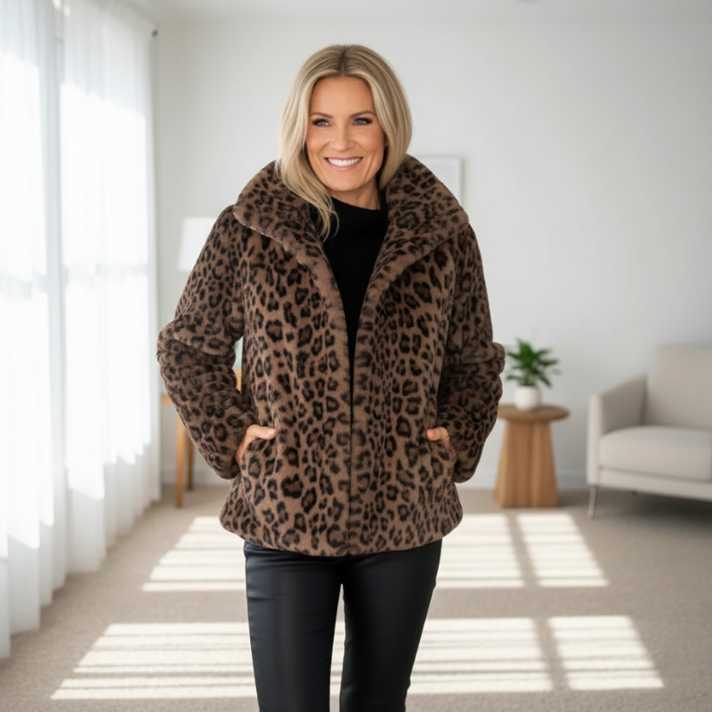Women’s Elegant Faux Fur Coat Oversized Casual Stylish