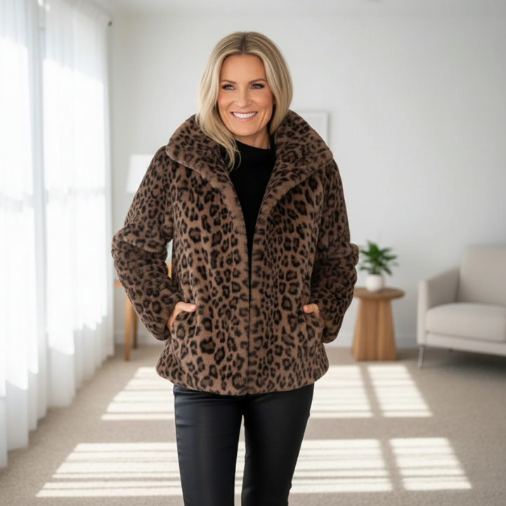Women’s Elegant Faux Fur Coat Oversized Casual Stylish