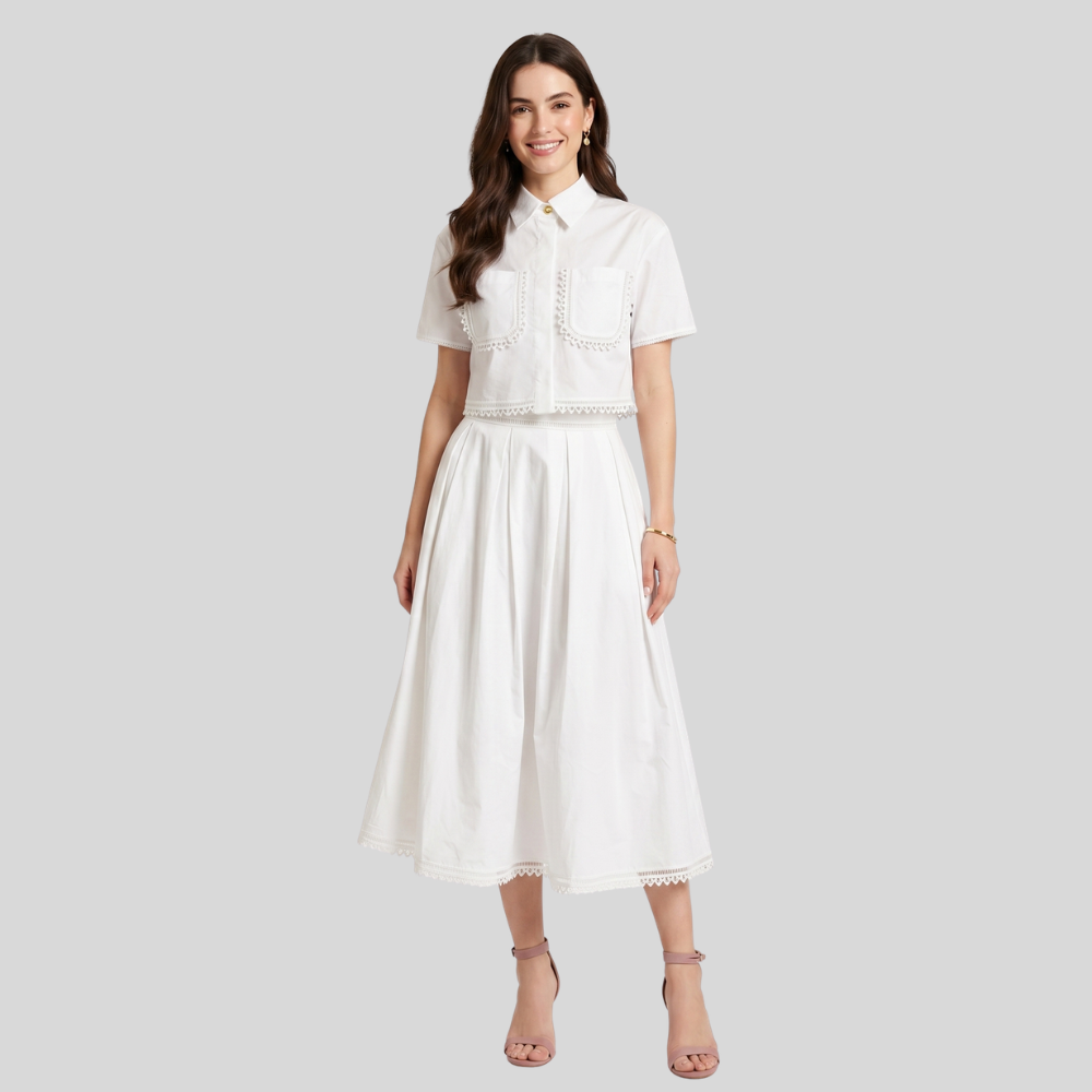 Women’s Elegant Two Piece Trousers Set Slim Fit Stylish