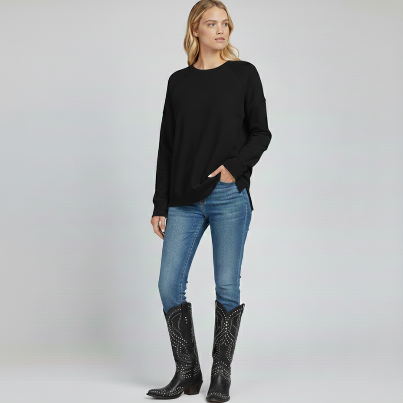Women’s Stylish Knee High Western Boots Pointed Toe
