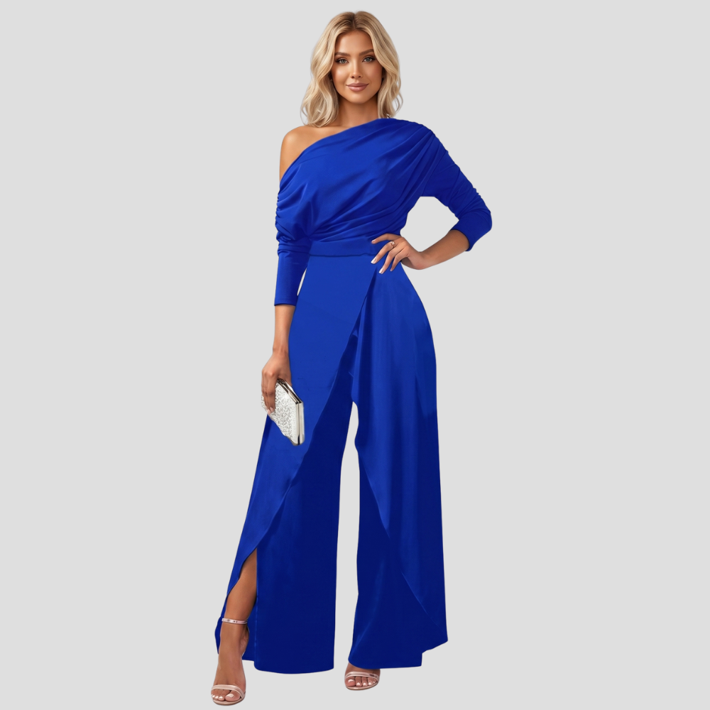 Women’s Elegant Wide Leg Jumpsuit Slim Fit Stylish