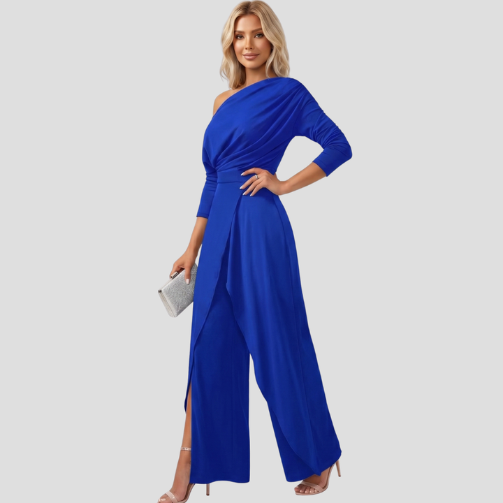 Women’s Elegant Wide Leg Jumpsuit Slim Fit Stylish