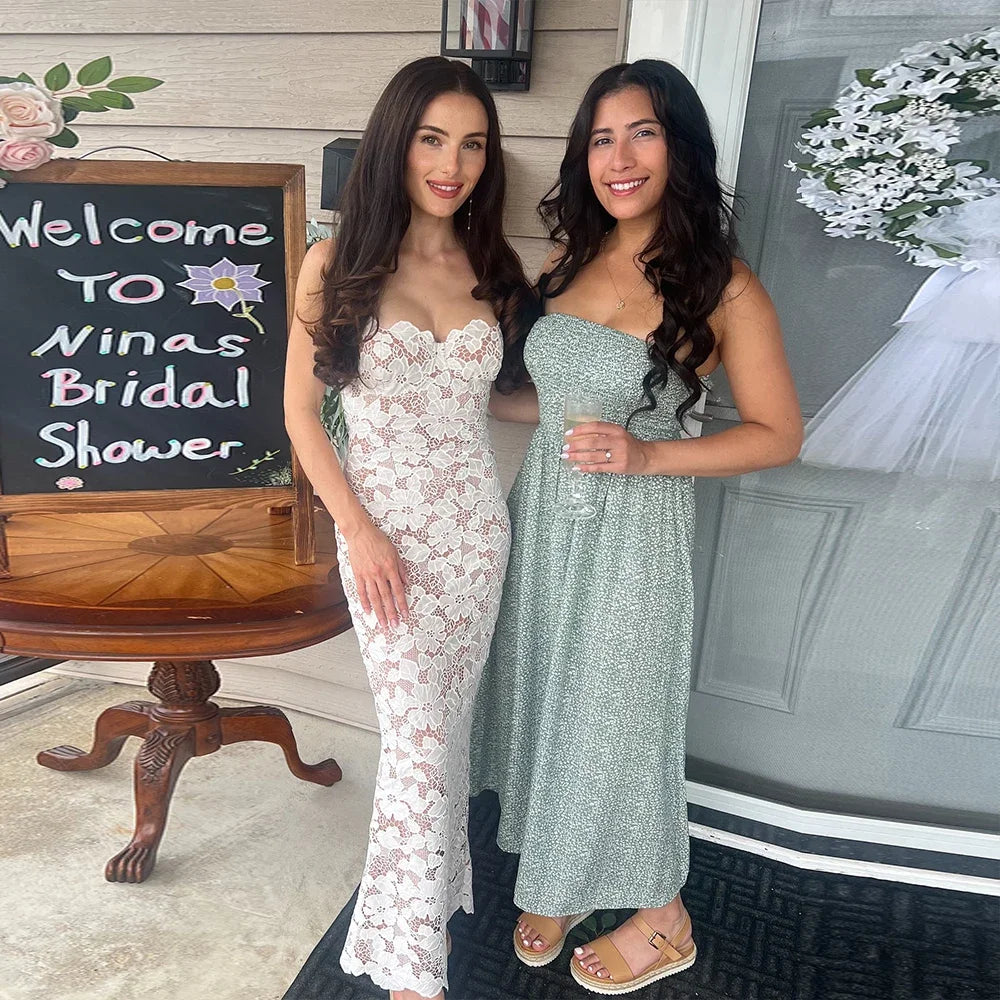 Louisa Black Dress - Women's Formal Wedding Guest Dress with Lace-Up Design